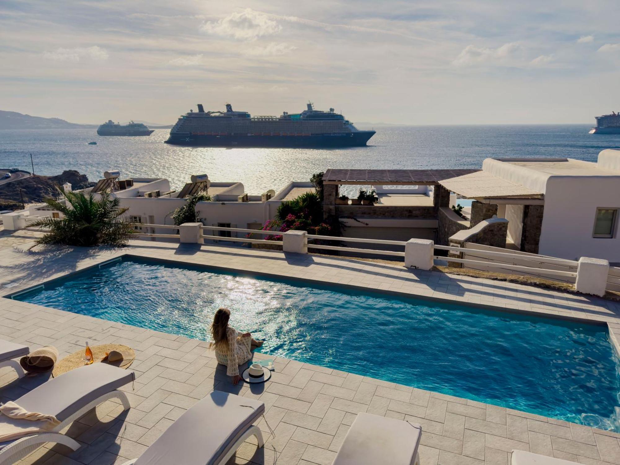 With-Inn Mykonos Suites Tourlos Buitenkant foto