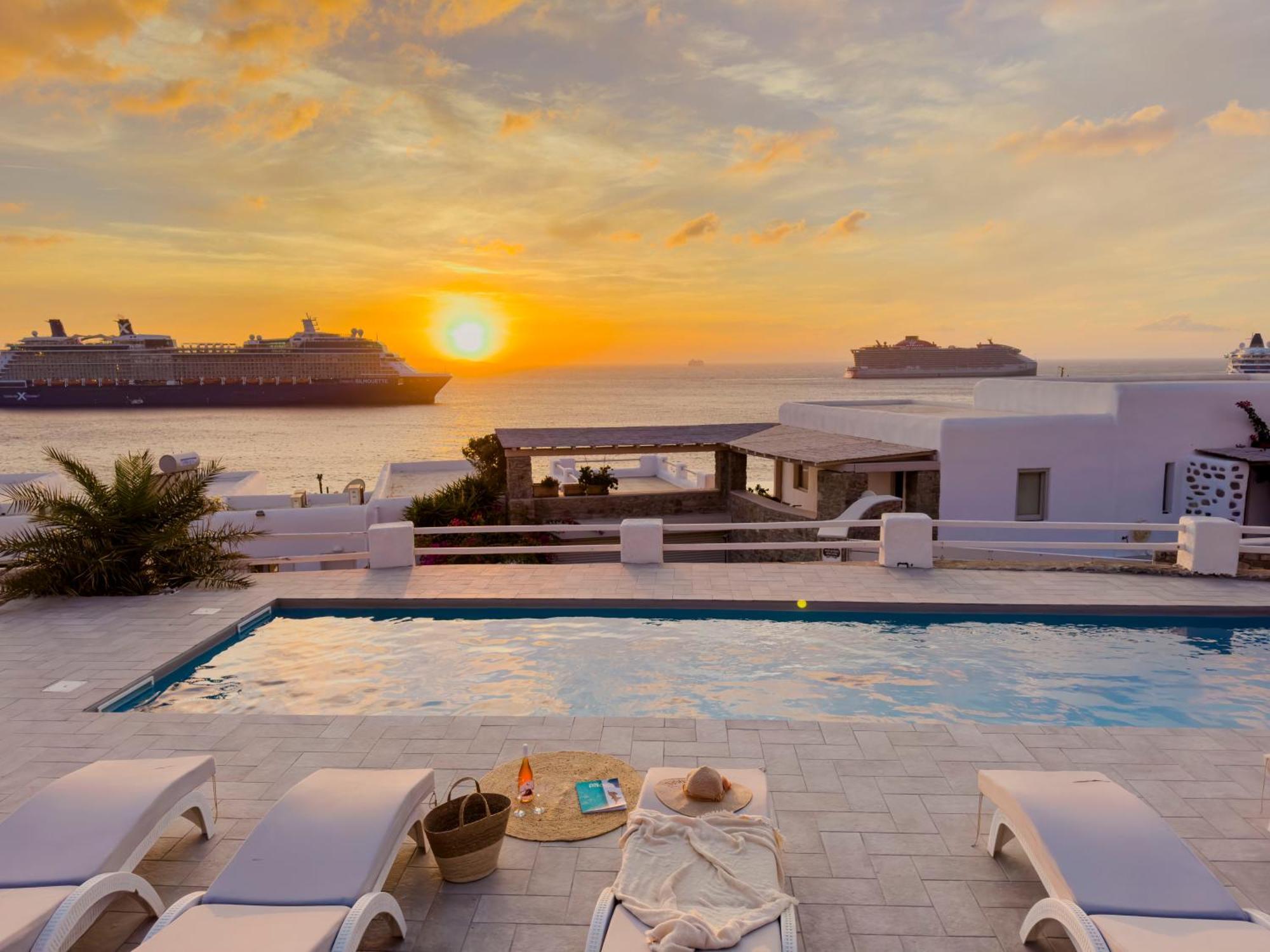 With-Inn Mykonos Suites Tourlos Buitenkant foto