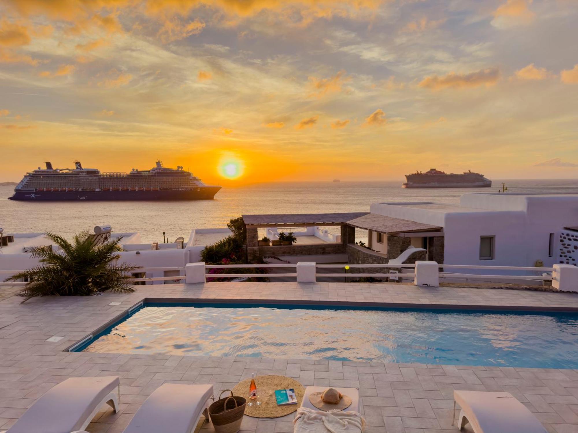 With-Inn Mykonos Suites Tourlos Buitenkant foto
