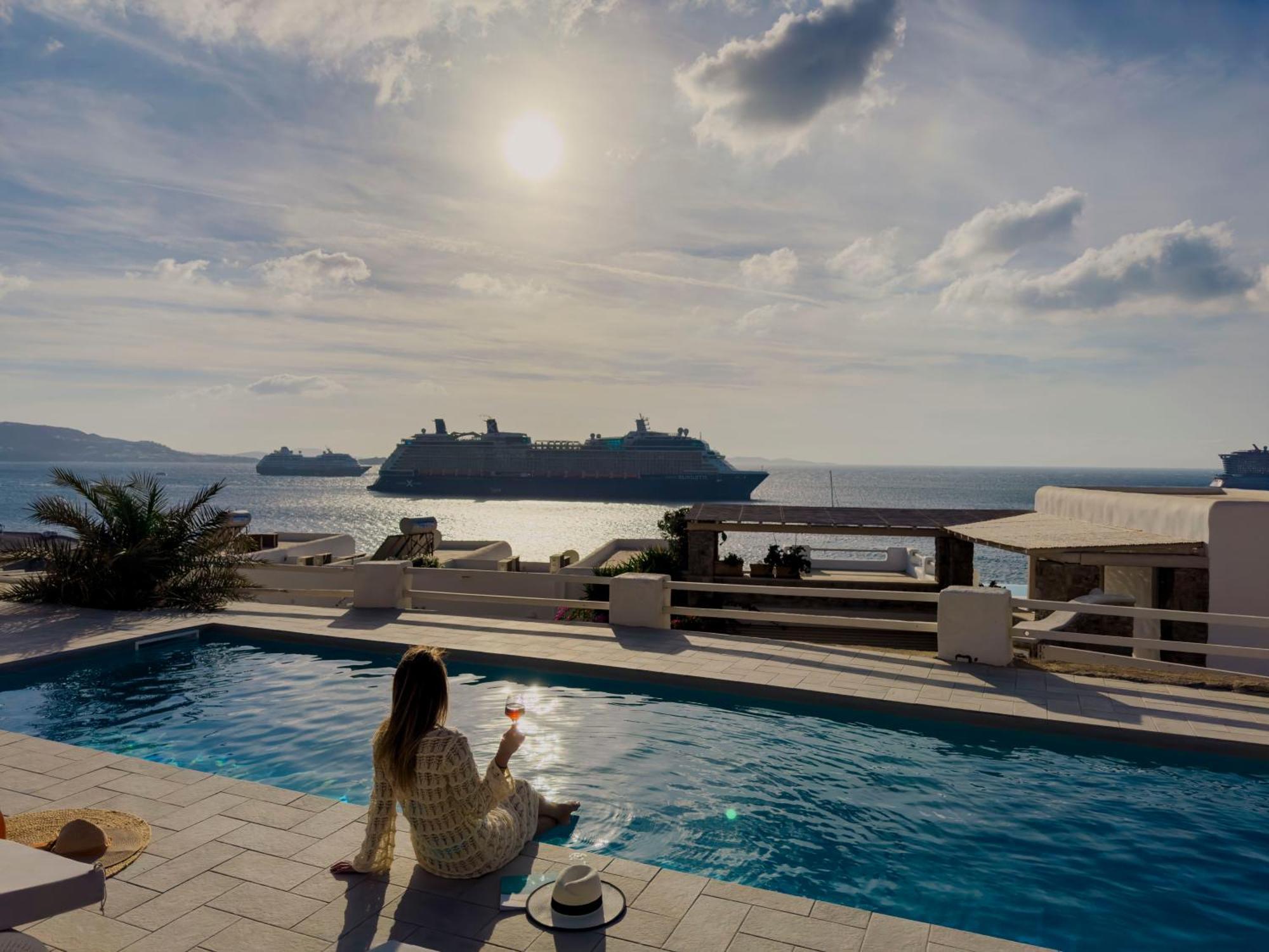 With-Inn Mykonos Suites Tourlos Buitenkant foto