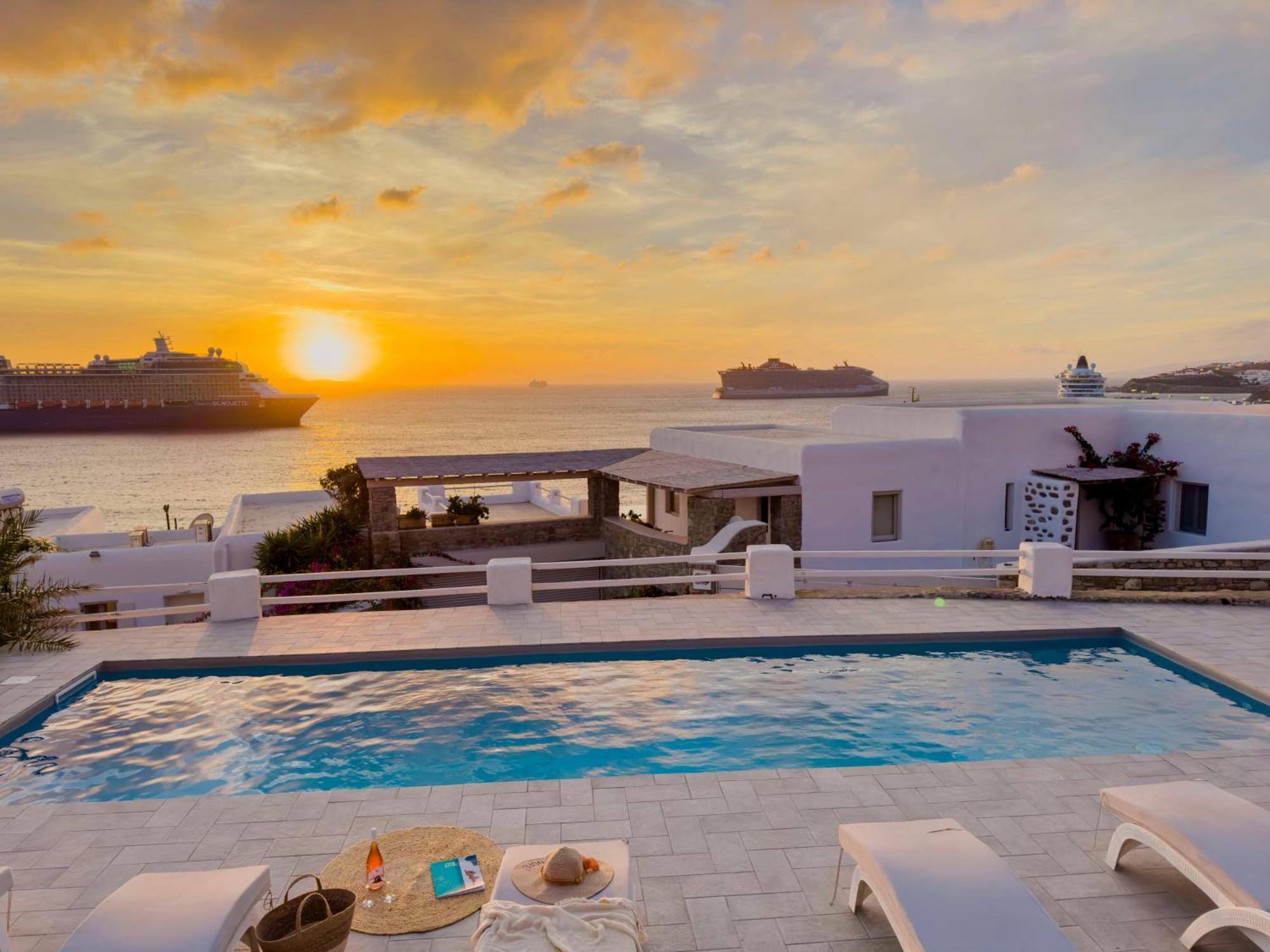 With-Inn Mykonos Suites Tourlos Buitenkant foto