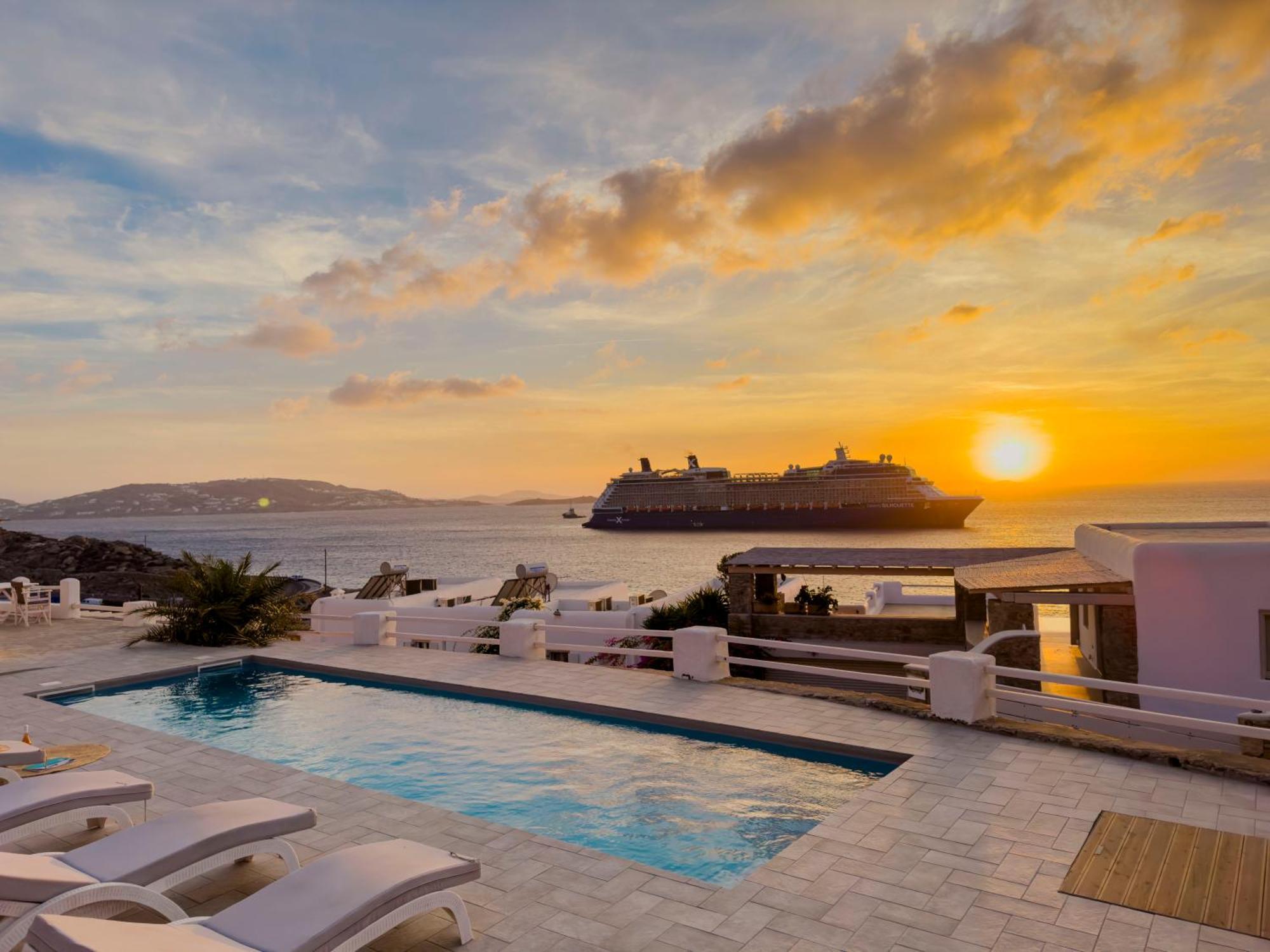 With-Inn Mykonos Suites Tourlos Buitenkant foto