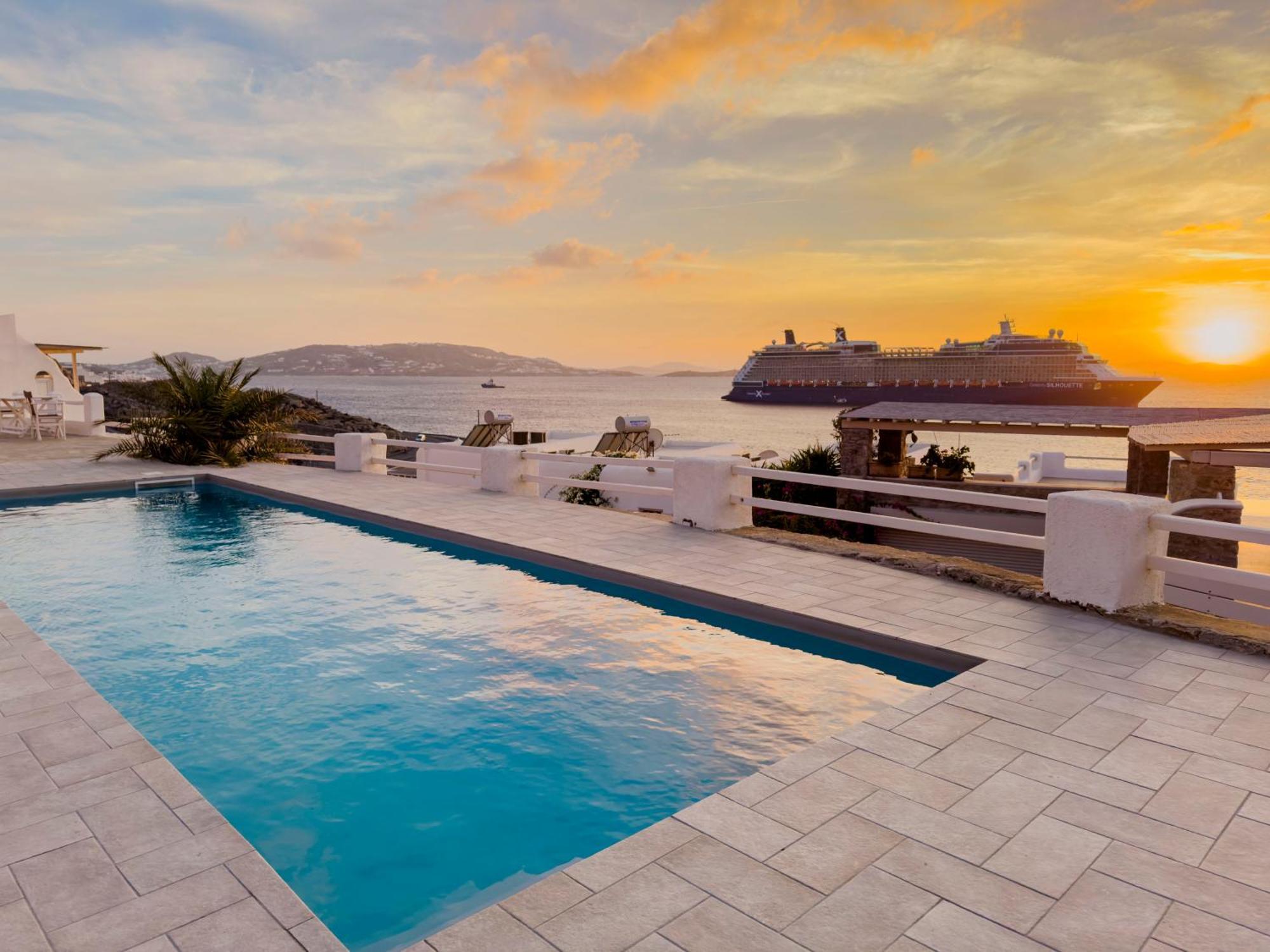 With-Inn Mykonos Suites Tourlos Buitenkant foto
