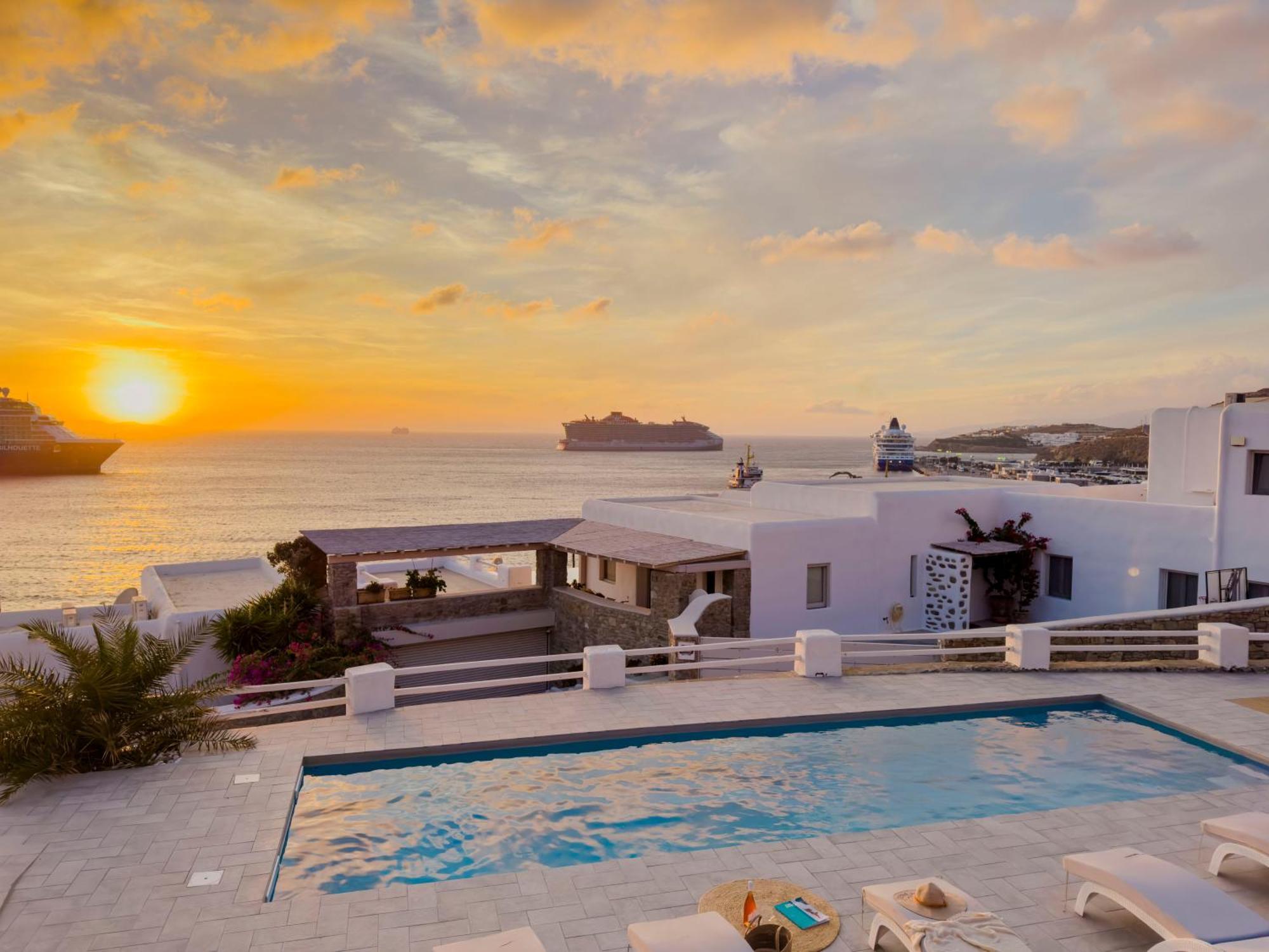 With-Inn Mykonos Suites Tourlos Buitenkant foto