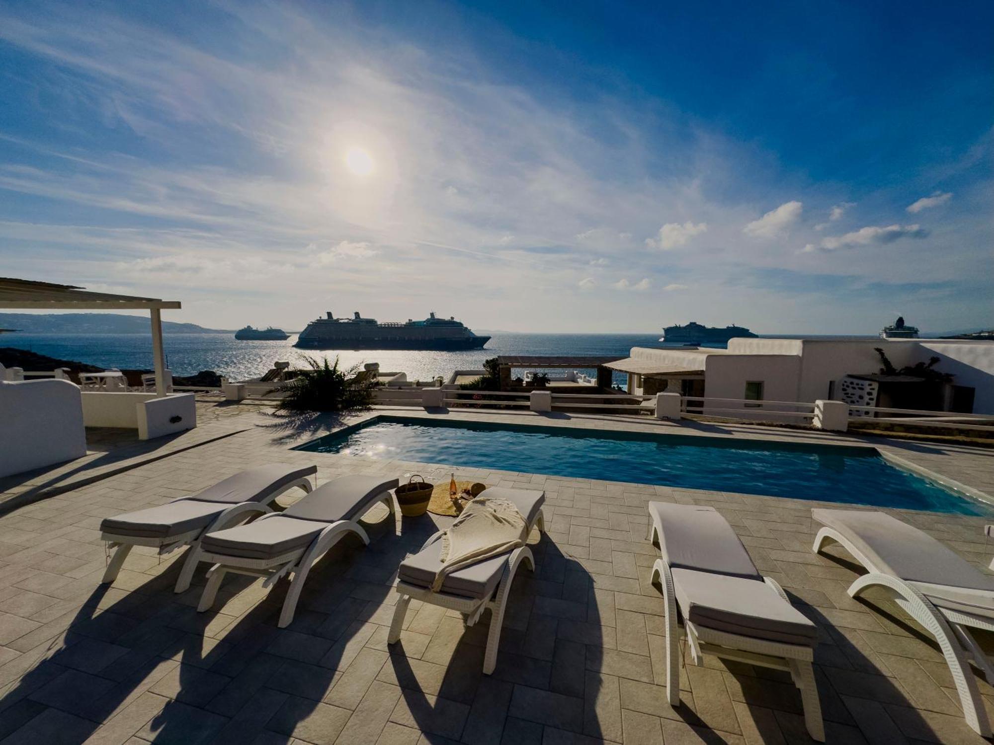 With-Inn Mykonos Suites Tourlos Buitenkant foto