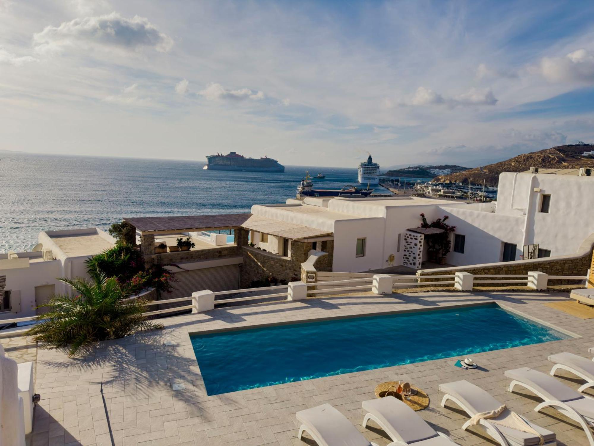 With-Inn Mykonos Suites Tourlos Buitenkant foto